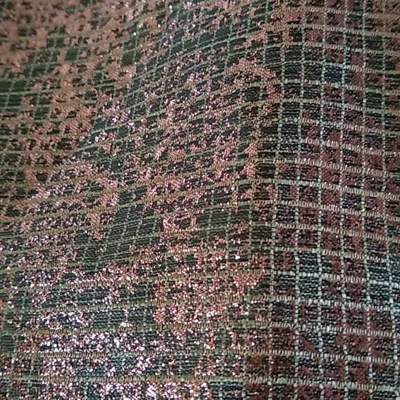 Glamorous Rose Gold Jacquard top - Picture 6 of 6